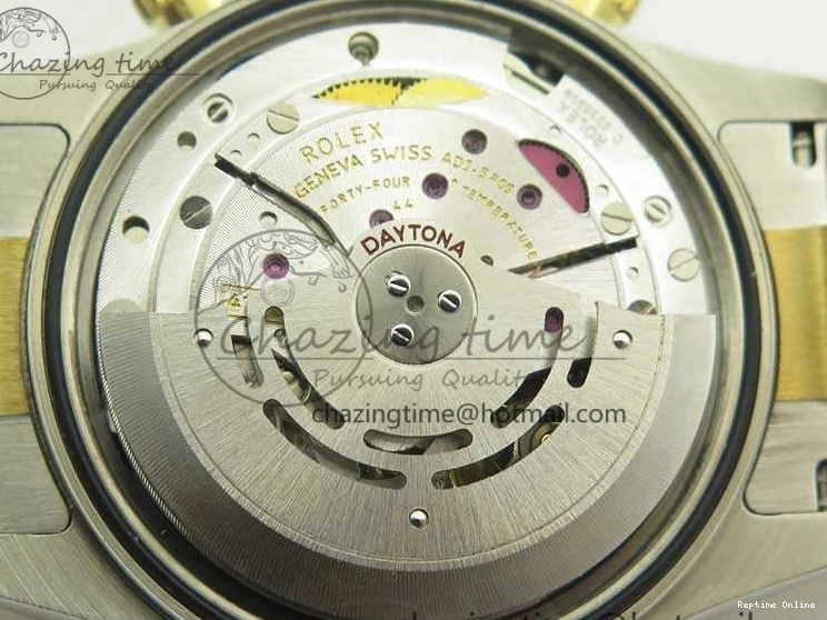 0216 Breathable Daytona SS YG BP Maker Best Edition Black Dial On SS YG Bracelet A 3456